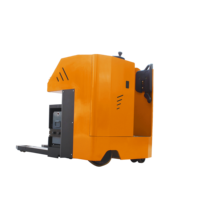 Transpalette Électrique Robuste à Plateforme, 7000 kg, Moteur AC, Faible Bruit 75 dB, pour Manutention de Matériaux en Usine et Entrepôt