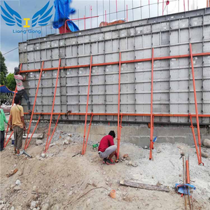 LIANGGONG Panel Bangunan Beton Efisiensi Tinggi yang Dapat Digunakan Kembali, Bekisting Aluminium dengan Ukuran yang Dapat Disesuaikan untuk Aplikasi Kolom dan Pelat Lantai - Product Image 1