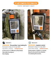 Nouveau design – Minuteur d'arrosage électronique automatique pour jardin extérieur – Système d'irrigation – Contrôleur de pulvérisation HCT-311