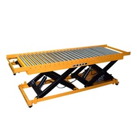 Plate-forme élévatrice hydraulique avec rouleau
