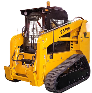 Cargadora Compacta de Orugas JIUHE 1200kg con Motor Diésel Confiable y Tracción Mejorada para Uso en Obras JHT100 - Product Image 1