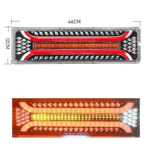 <span class=keywords><strong>Feu</strong></span> arrière led universel pour remorque camion 24V, phare arrière étanche avec signalisation de freinage et de recul, <span class=keywords><strong>3</strong></span> tailles - Product Image 3