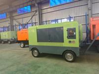 Compresseur d'air haute pression de 20 bars, très durable, bon matériau, type mobile, alimenté au diesel, pour travaux de construction