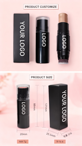 Thương Hiệu Tư Nhân Tùy Chỉnh Bán Buôn Chất Lượng Cao Nổi Bật Thanh Trên Khuôn Mặt Đường Viền Sáng Bút Lâu Dài Giữ Ẩm - Product Image 6