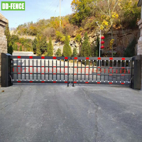 Système de stationnement intelligent Télécommande Contrôle manuel Système de barrière de stationnement Porte de barrière de stationnement de voiture Autoroute Porte de barrière d'allée