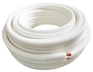 3/8-5/8 HVAC Lineset Twin Isolé Cuivre Tuyau Paire Bobines Isolation Cuivre Tube Tuyauterie Ligne Ensemble pour <span class=keywords><strong>Climatiseur</strong></span> Split - Product Image 5