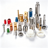 Pièces de machine à usiner CNC à 5 axes sur mesure, usinage CNC, acier inoxydable, aluminium, petites pièces de précision