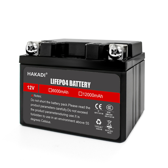 Lifepo4 12V 6Ah Battery Pack Rechargeable Battery Pack 4S With Build-in BMS for Jump Starter for Energy Storage