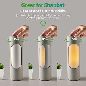 <span class=keywords><strong>Lampe</strong></span> de table de lecture nocturne en aluminium/métal 40W 110/220V certifiée casher pour salon chambre à coucher Shabbat fêtes juives - Product Image 6