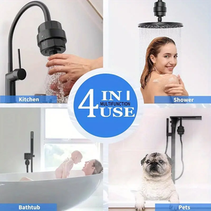 Cartucho de Filtro de Agua para Ducha con Iones Negativos, Carbón y KDF de 10, 12, 15 y 20 Etapas, Filtro para Ducha, Cabezal de Ducha, Filtro de Ducha - Product Image 6