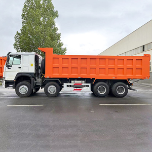 Camión Volquete HOWO 8x4 Usado, 351HP, 12 Neumáticos, Camión Volquete Pesado para Transporte de Arena y Piedra en Obras de Construcción y Minería - Product Image 3
