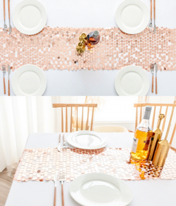 Grand <span class=keywords><strong>chemin</strong></span> <span class=keywords><strong>de</strong></span> <span class=keywords><strong>table</strong></span> à sequins or et argent, taille personnalisée, pour mariage, fête, maison, hôtel, décoration, <span class=keywords><strong>chemin</strong></span> <span class=keywords><strong>de</strong></span> <span class=keywords><strong>table</strong></span> à paillettes grand format - Product Image 6