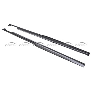 Extensiones de faldones laterales estilo PSM de fibra de carbono con alerón labial para BMW Serie 3 G20 G21 M SPORT 2020-2022, accesorios de estilo para coche - Product Image 3
