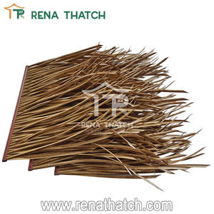 Chaume de roseau synthétique africain matériaux de toiture artificielle chaume de roseau artificiel chaume de roseau en plastique - Product Image 4