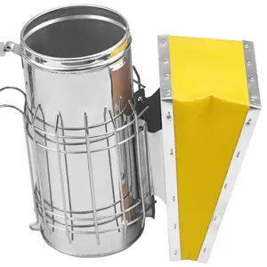 새로운 201 스테인레스 스틸 긴 노즐 흡연자 키 큰 버전 재료 흡연 장치 연기 분무기 도구 격발 꿀벌 양봉 - Product Image 5