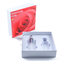 Coffret cadeau pour parfum pour femmes, bouteille en verre, rechargeable, avec emballage, 10 pièces