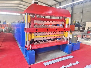 Máquina Perfiladora de Láminas para Techos Corrugados IBR, Máquina de Prensado de Tejas Glaseadas, Maquinaria para Fabricación de Tejas - Product Image 5