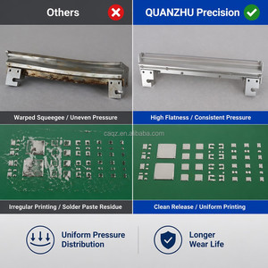 ลูกกลิ้งยาวสแตนเลสสำหรับเครื่องพิมพ์ฟูจิ <span class=keywords><strong>GPX</strong></span> <span class=keywords><strong>GPX</strong></span>-CS <span class=keywords><strong>GPX</strong></span>-C SMT ขนาด200-600มม. แผ่นบัดกรี PCB - Product Image 4