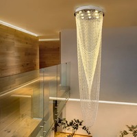 Lustres de luxe sur mesure pour la décoration intérieure, luminaires pour hall d'hôtel, escalier, salle de banquet, lustre de plafond
