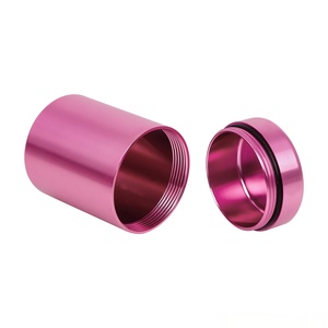 LADY HORNET 66mm Metal Storage <b>Container</b> Storage Tank, Moisture Resistant Pill Storage Tube - Product Image 2
