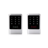 Machine de contrôle d'accès à coque métallique étanche Mf 1/EM lecteur de carte une porte avec clavier tactile pour une utilisation en extérieur