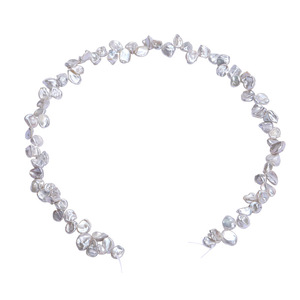 Perles baroques d'eau douce naturelles irrégulières, perles en vrac pour collier, bracelet, boucles d'oreilles, accessoires, bijoux DIY, vente en gros - Product Image 5