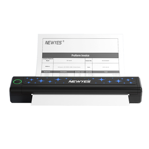 NEWYES Máy In Ảnh Tài Liệu Bỏ Túi Hình Răng Xanh Máy In Nhiệt A4 Không Dây Kỹ Thuật Số Điện Thoại Di Động - Product Image 2