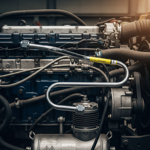 ท่อสไปรัลคอมเพรสเซอร์เหล็ก OEM 7C462917CC สภาพใหม่ สำหรับเชื่อมต่อเข้าถึงกระบอกสูบ QSP 60 ซม. - Product Image 3