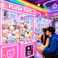 Peluche sécurisée pour enfants, poupée personnage mignonne de 8 pouces, prix pour machine à griffes, vente en gros, logo personnalisé pour cadeaux de fêtes