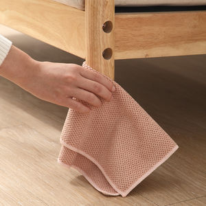 Paño de limpieza de microfibra para cocina, paño de microfibra con logotipo personalizado, venta al <span class=keywords><strong>por</strong></span> <span class=keywords><strong>mayor</strong></span> de fábrica - Product Image 6