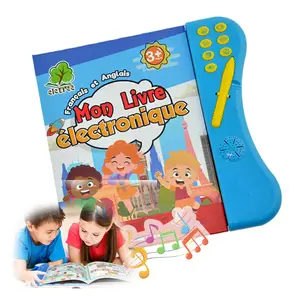 フランスの教育玩具Livres Dappuntissage Prcoce Sonores En Jouets Pour Franais Enfants De 4Ans Cadeau