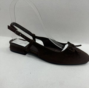Zapatos planos de mujer al por mayor con tacón bajo, estilo Mary <span class=keywords><strong>Jane</strong></span>, de punto degradado ombré, con punta y correa de hebilla - Product Image 6