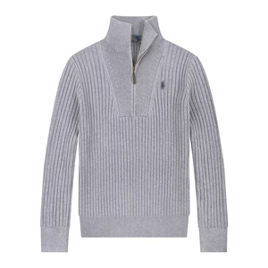 <span class=keywords><strong>Maglione</strong></span> <span class=keywords><strong>Polo</strong></span> RL Personalizzato da <span class=keywords><strong>Uomo</strong></span> in Lana e Cotone con Collo a Girocollo, Lavorazione a Trecce, Casual, Prodotto da Ralphes - Product Image 5