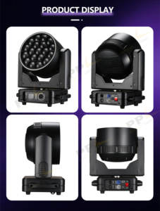 19pcsx40w B-EYE हैलो प्रोफेशनल स्टेज लाइटिंग प्रोजेक्टर के साथ चल रहे हेड जूम लाइट का नेतृत्व किया - Product Image 2