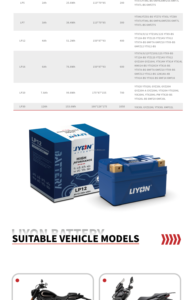 Batterie de démarrage Li-ion Liyon pour moto/moto tout-terrain 4AH 400A – Remplacement/amélioration pour <span class=keywords><strong>YTX</strong></span> <span class=keywords><strong>7</strong></span>/9/12-BS - Product Image 4