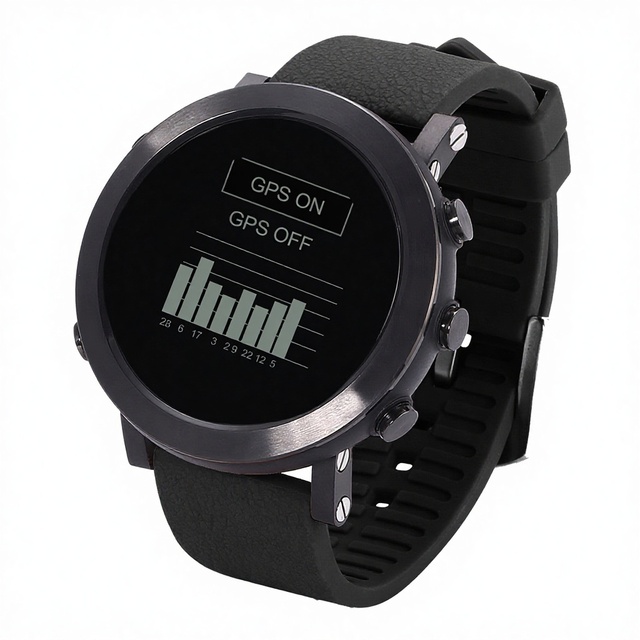 GPS Beidou Sports Watch Waterproof 50m Outdoor Hiking Altitude Barometer Compass Thermometer Heart Rate Running Lap Counter Pace