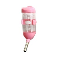 Nouvelle bouteille de boisson à tête ronde anti-fuite 80ml 125ml 250ml pour lapin et hamster