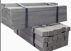 Горячекатаный кованый квадратный стальной пруток (заготовка) 50 мм, 100 мм, 99% железа, стандарт <span class=keywords><strong>ASTM</strong></span>, нелегированный, углеродистый, высшего качества - Product Image 2