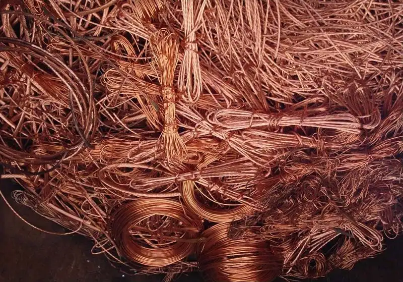 Sucata de cobre 99,99% fio de cobre de alta pureza 99,99% para venda