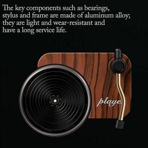 Car Air Freshener Turntable Phonograph Car Fragrance Replace Aromatherapy Perfume Aroma Tablets <b>Diffuser</b> M9P2 - Product Image 5