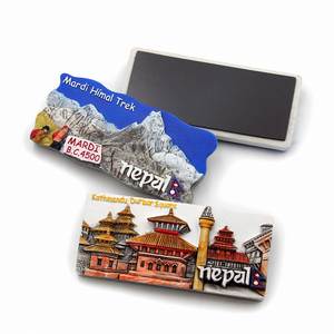 Custom Solid Personalised Souvenir 3D Poly Sicilia Resin <b>Fridge</b> Magnet - Product Image 4