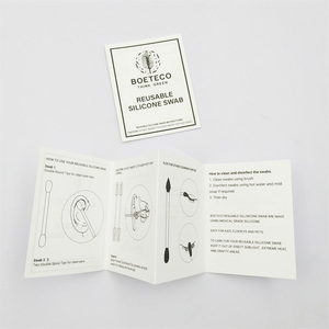 <span class=keywords><strong>Papier</strong></span> d'impression design personnalisé carte de remerciement carte d'insertion bon marché pliée <span class=keywords><strong>A4</strong></span> dépliant dépliant <span class=keywords><strong>pour</strong></span> emballage - Product Image 5
