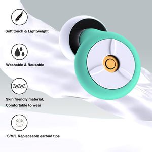 Tapones para los Oídos de Silicona PU Reutilizables de 5 Capas, Suaves, de Alta Calidad, Cancelación de Ruido, Protección Auditiva, Novedad 2025 - Product Image 3
