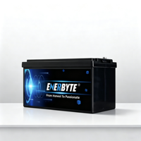 Paket Baterai Li-Ion Enerbyte Deep Cycle Solar LiFePO4 Lithium Ion untuk RV, Golf Cart, AGV, ISO