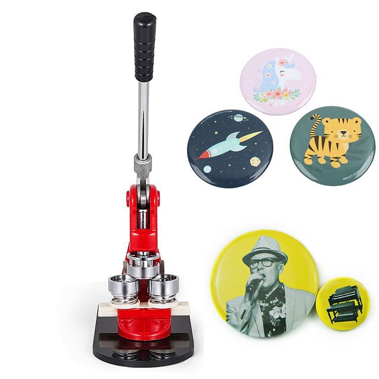 Button Maker Machine Pin Badge Press