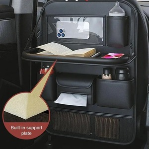 Factory Leather Car Backseat Organizers Car <strong>Seat</strong> <strong>Storage</strong> Organizer with Protector Car <strong>Seat</strong> Organizer for Back <strong>Seat</strong> - Product Image 4