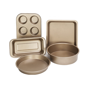 Grande Stampo Rettangolare Antiaderente Ecologico in Acciaio al Carbonio a Fondo Aperto per Torte e Pizza, 6 Cavità, 1 Pezzo - Product Image 2