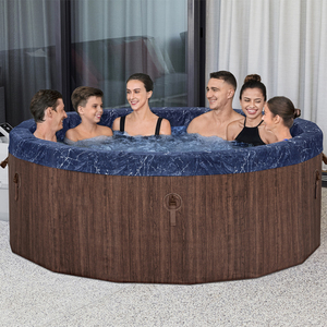 Bestway way way way m X 70 Toronto ThermaCore طائرة هوائية ذكية بالإضافة إلى أحواض سبا قابلة للنفخ مع تحكم بالتطبيق 5-7 شخص - Product Image 2