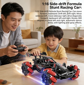 <span class=keywords><strong>Voiture</strong></span> de course <span class=keywords><strong>télécommandée</strong></span> Wi-Fi SOYANG à l'échelle 1:16, 4 roues motrices, pour enfants, jouet de piste intérieure/extérieure - Product Image 5