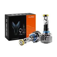 Usine en gros petite lentille Y9PRO H7 H4 H11 9005 Fisheye phare LED voiture moto véhicules à essence Y10 Y8 corps bougie d'allumage